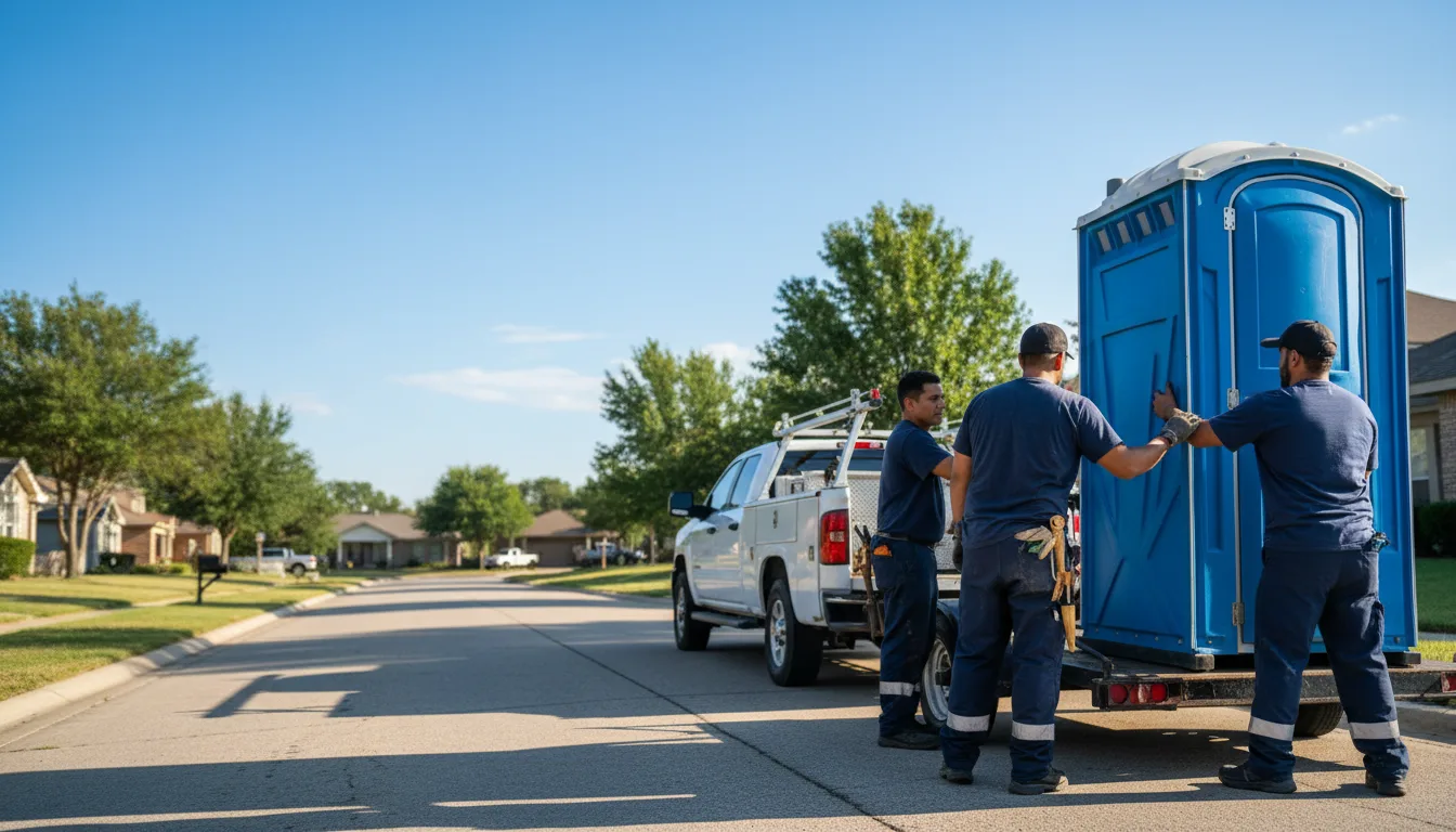 Portable Toilet Rental in Fredericksburg, OH near me